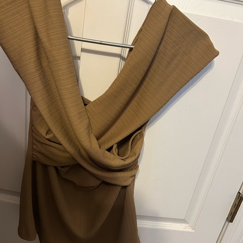 Banana Republic Criss-Cross Ribbed Top